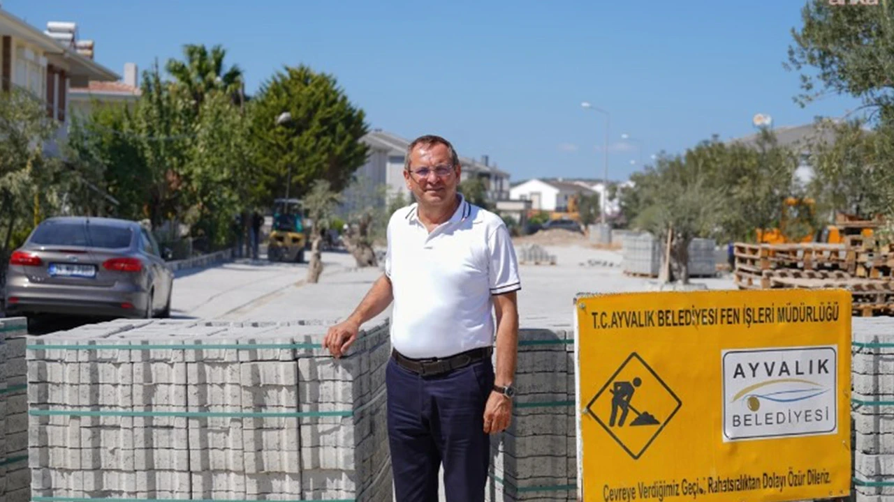 Ayvalık'ta 200 milyon TL'lik altyapı yatırımı