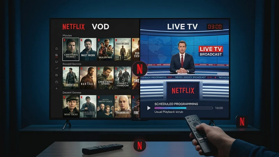 Netflix canlı yayın kanalları mı açıyor? Netflix yeni yayın modeli ve çoklu platform üyeliği haberleri