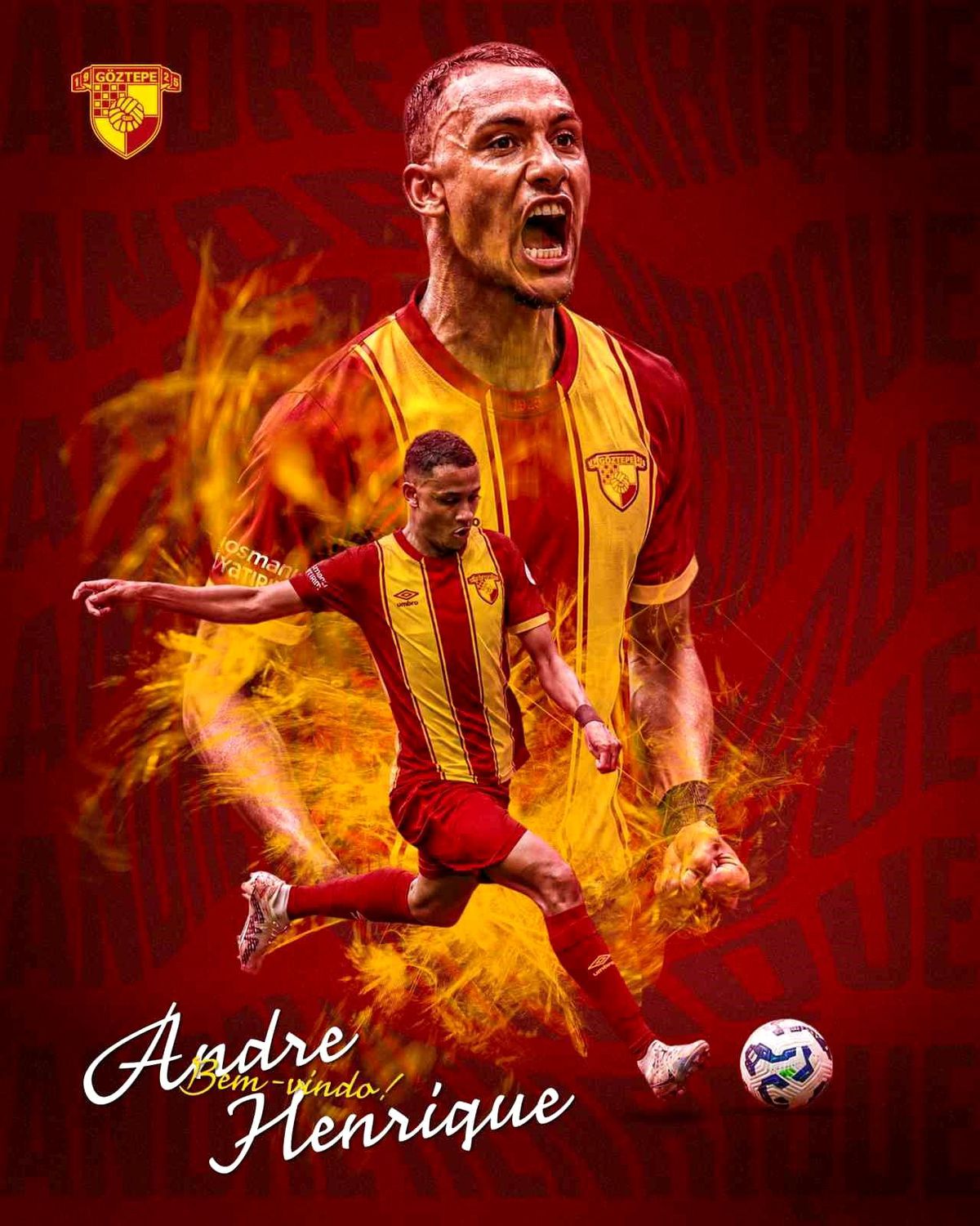 Andre Henrique: "Göztepe'ye transfer olduğum için heyecanlıyım"
