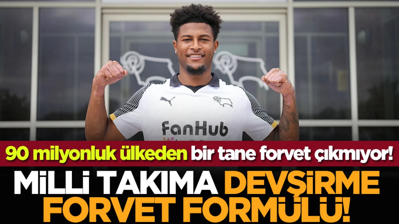 90 milyonluk ülkeden bir tane forvet çıkmıyor! Milli takıma devşirme forvet formülü!