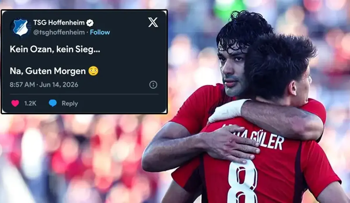 Hoffenheim'den Milli Takım'a sitem paylaşımı: Ozan yok, galibiyet yok