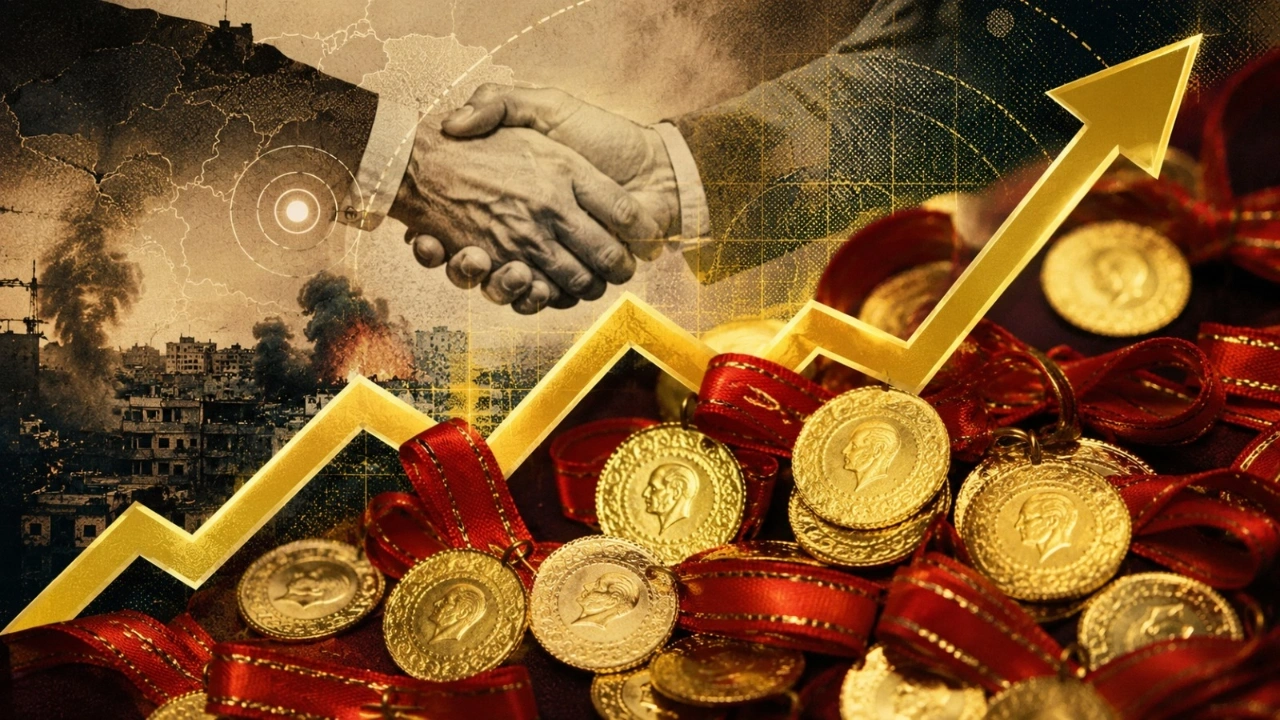 Ateşkes ihtimali göründü gram altını 100 lira birden yükseldi