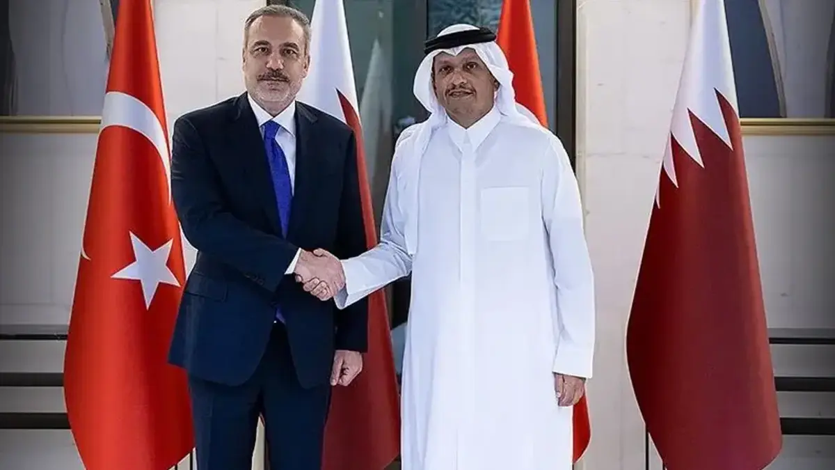 Bakan Fidan, Katarlı mevkidaşıyla görüştü
