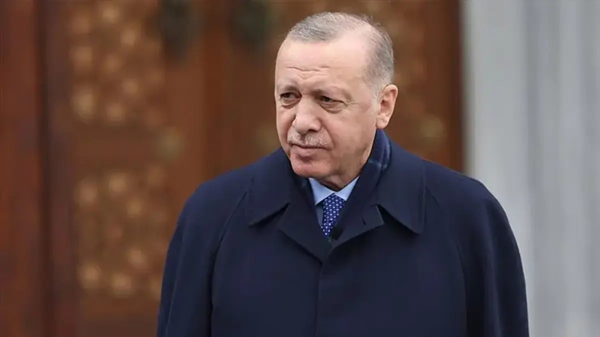 Cumhurbaşkanı Erdoğan, cuma namazını Hz. Osman Camisi'nde kıldı