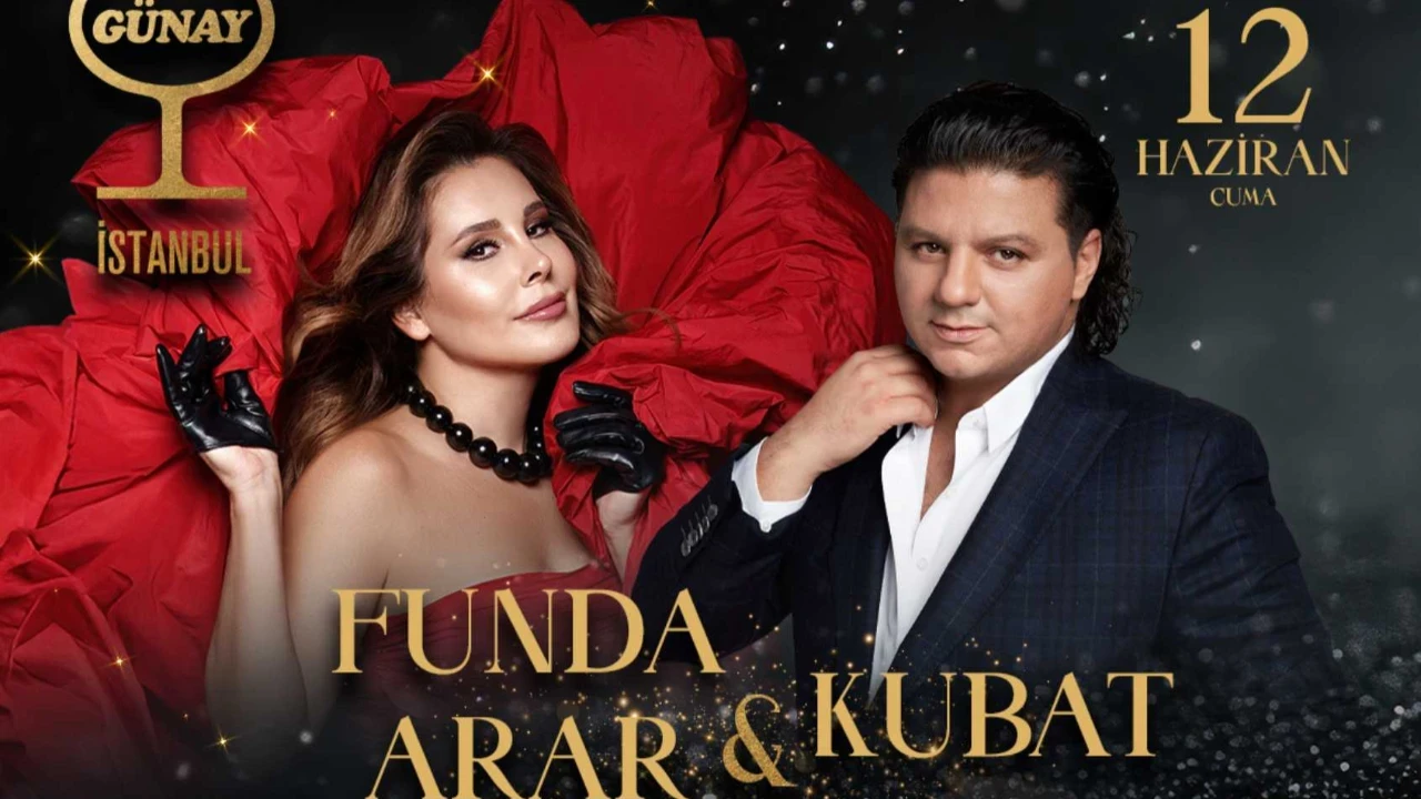 Günay Restaurant'ta Funda Arar ve Kubat gecesi