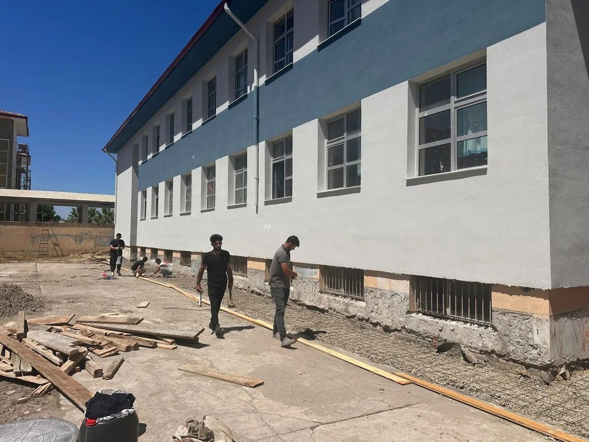Sinop’ta okullar yeni sezona hazır hale getiriliyor