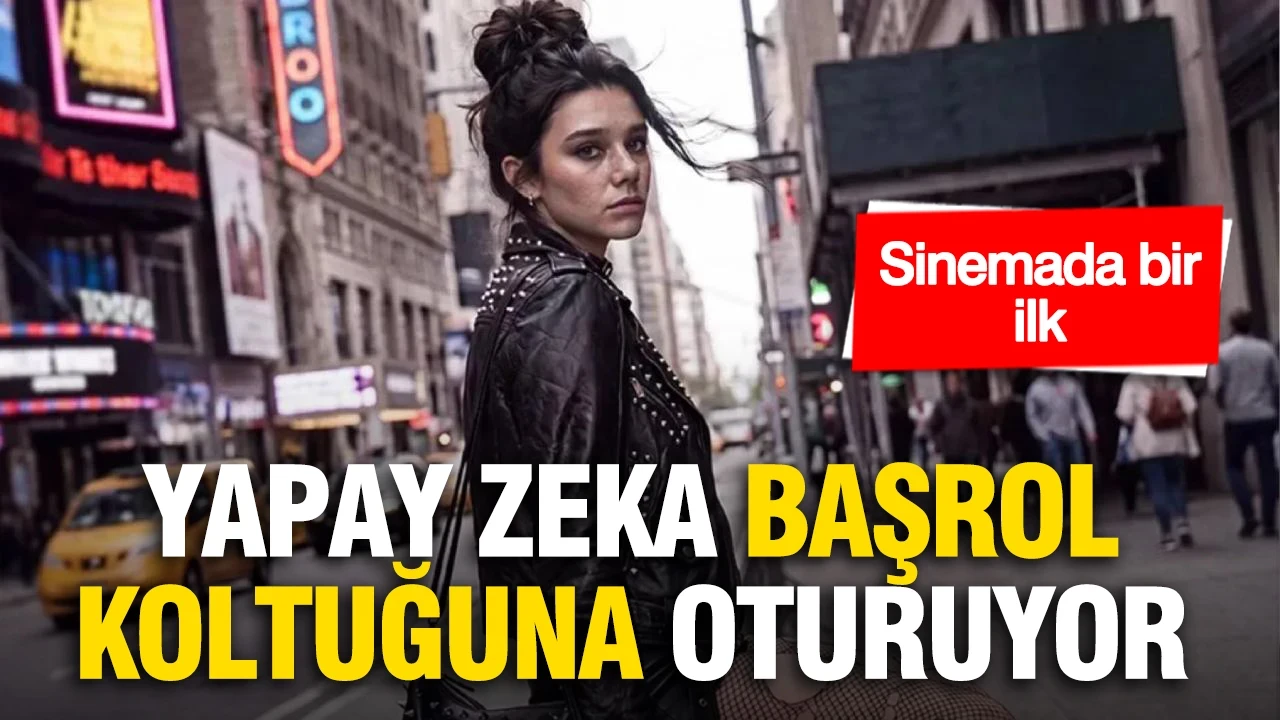 Sinemada bir ilk: Yapay zeka başrol koltuğuna oturuyor