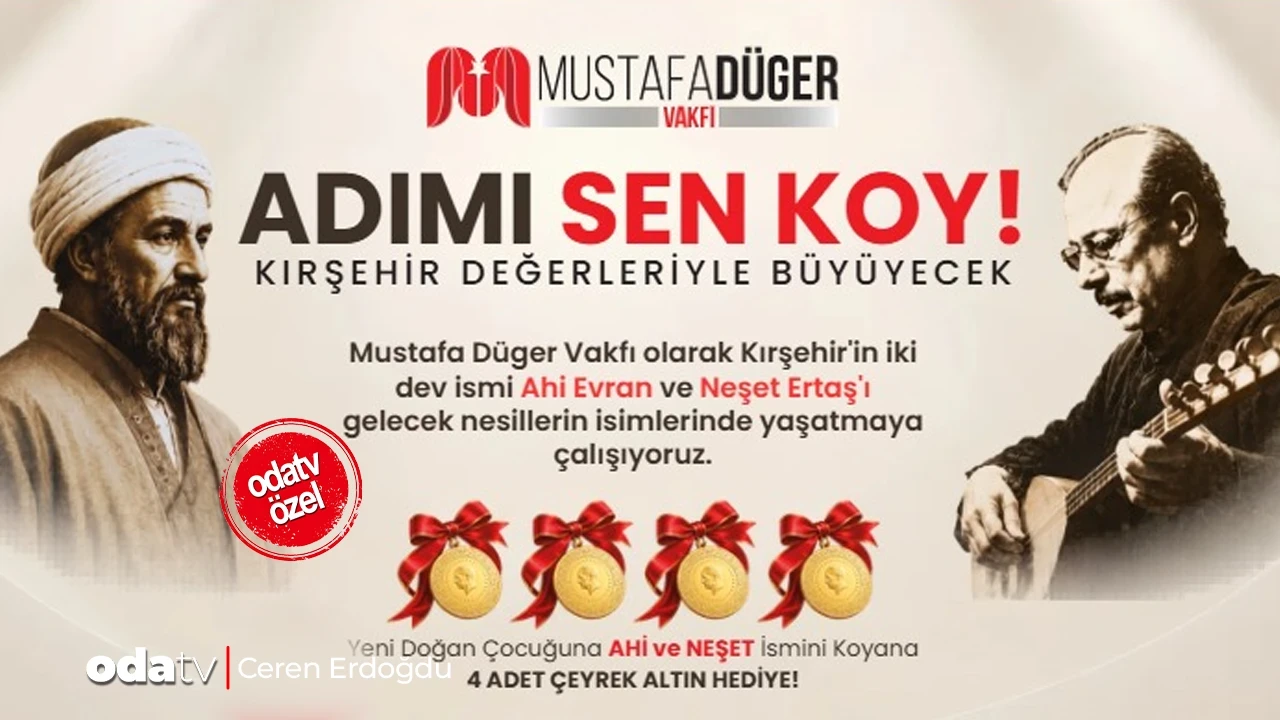 Kültürel miras kampanyası: Çocuğuna bu ismi verenler yaşadı... Dört çeyrek altın hediye