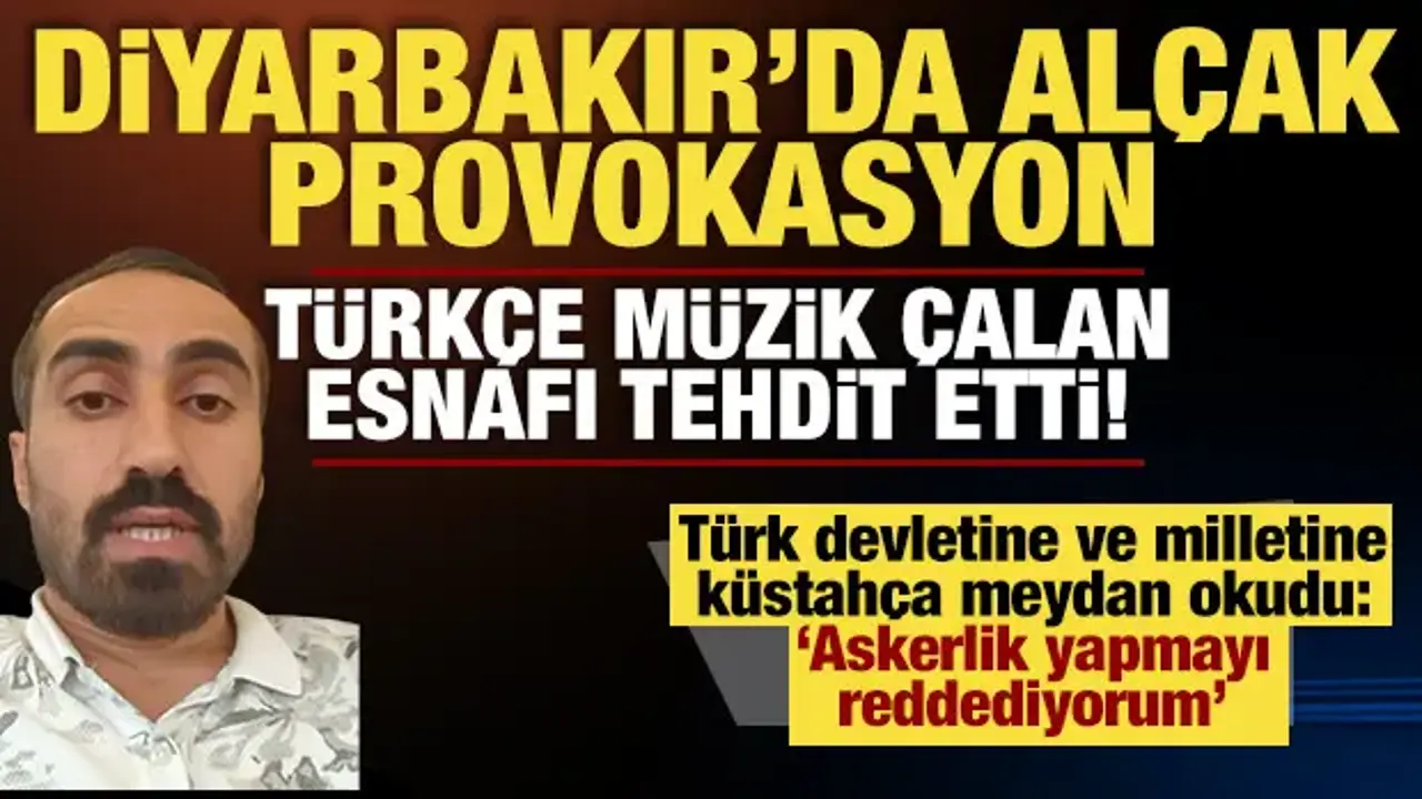 Diyarbakır'da alçak provokasyon: Siyonist propagandayla Türk milletine meydan okudu!